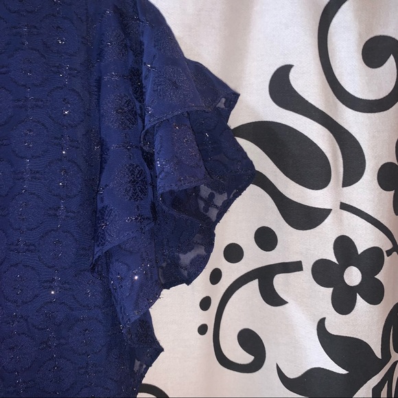 Lilly Pulitzer Kathie Dress Navy Tanzanian Clip - Picture 3 of 8